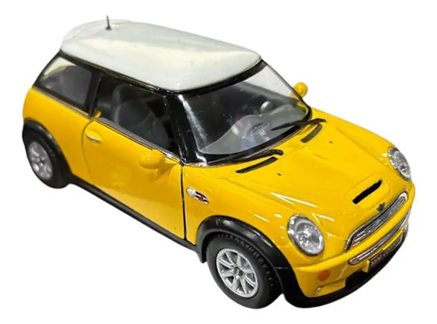 Carrito En Miniatura Mini Cooper  De Metal Con Fricción 1