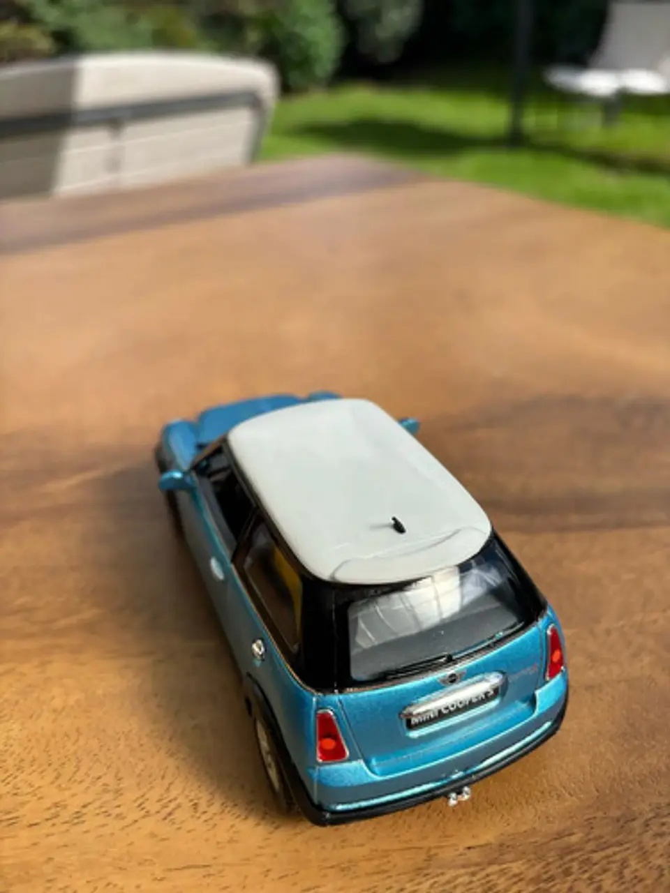 Carrito En Miniatura Mini Cooper  De Metal Con Fricción 9