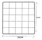 Tablero Para Notas 35x35 Negro 25 Espacios - Miniatura 5