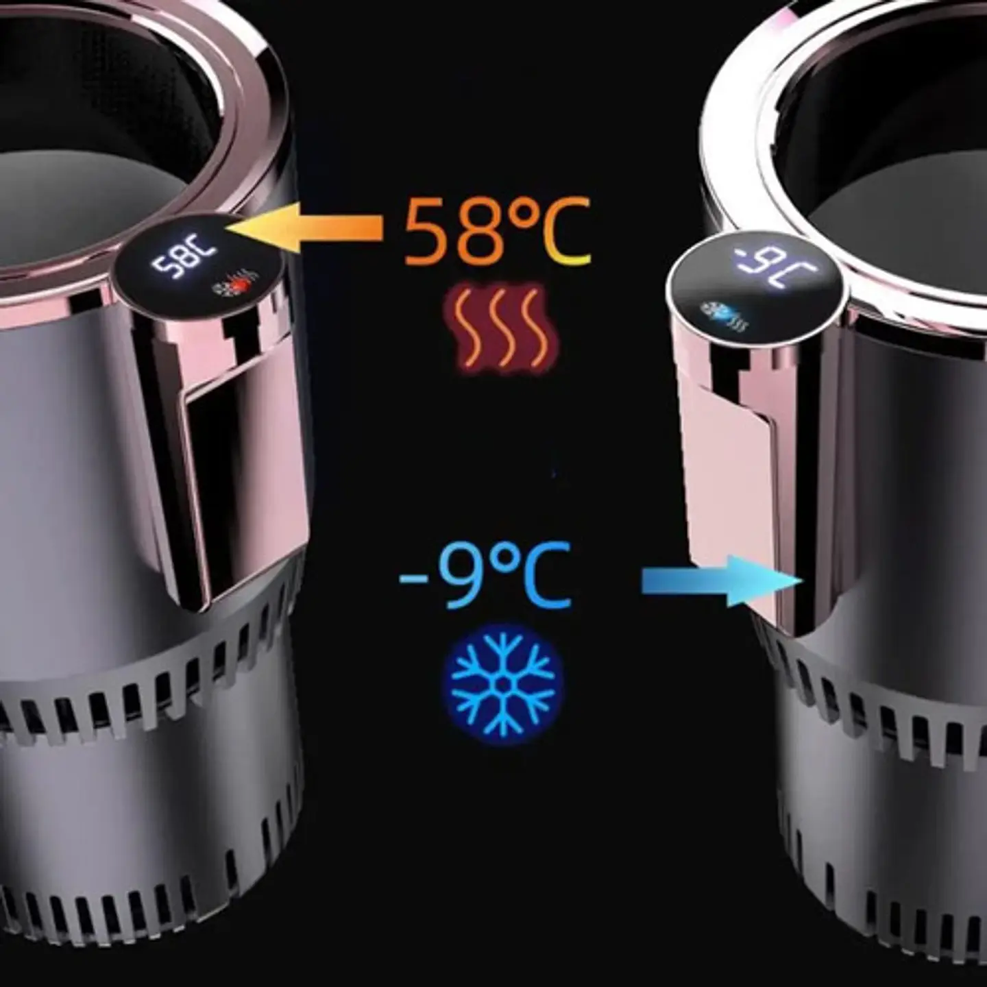 Calentador Enfriador Bebidas Vehiculo Lata Botella Portavaso 3