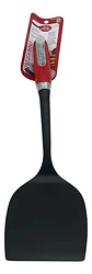 Espátula Pala Betty Crocker Plástico Mango Pasta Negro Rojo Panqueques 40cm Negro Con Rojo - Miniatura 4