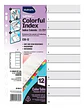 Separadores Para Archivador Studmark De Plástico Multicolor Con Lengüeta Y 12 Unidades Indice Colores - Miniatura 3