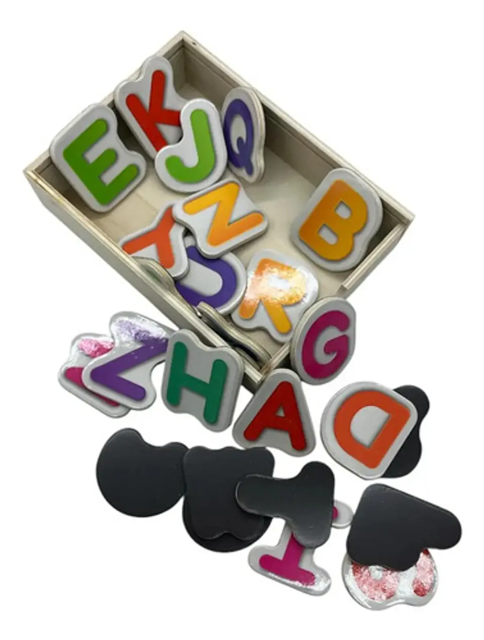 Letras Magneticas Didactico Abecedario 26pcs 2