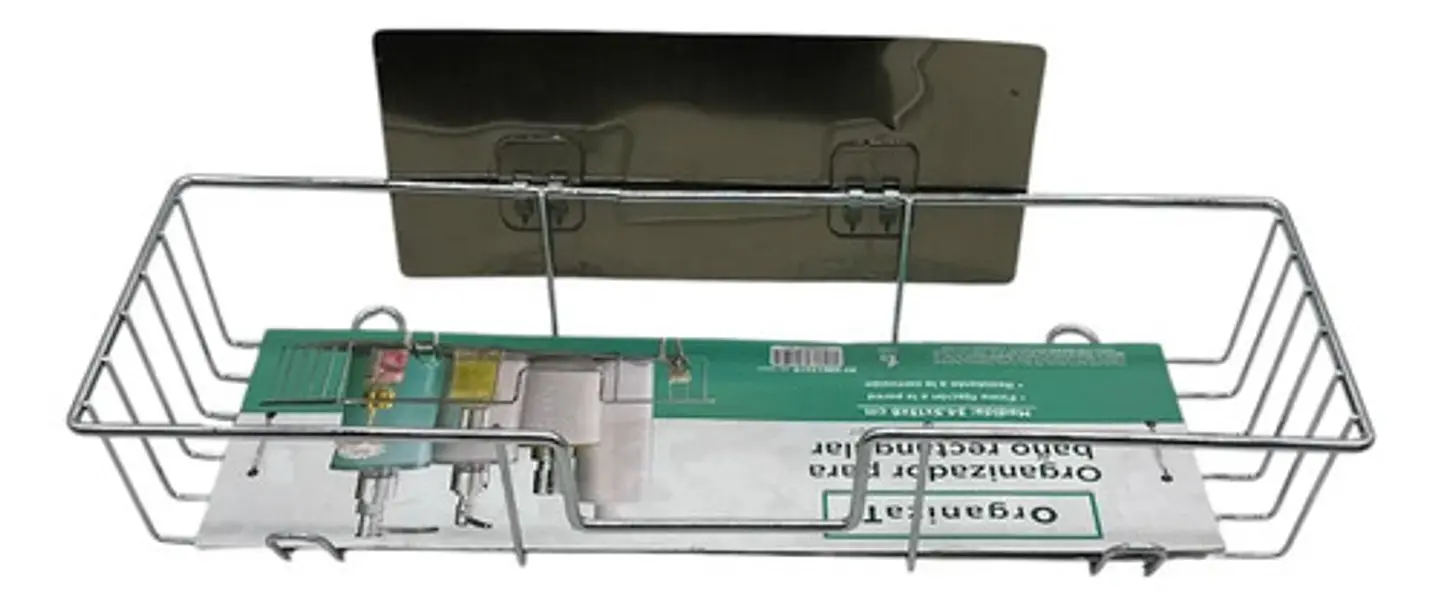 Organizador Para Baño Rectangular 34.5x13x6 Cm 2
