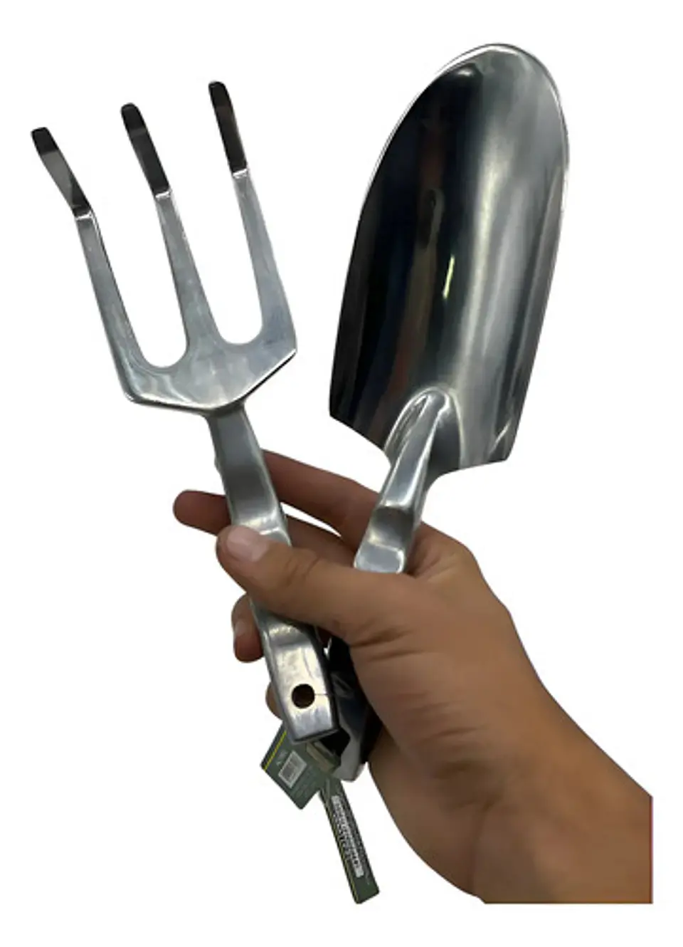 Pala Garra Jardinería Schmidt Mesa Metal Plateado 67cm Hoja Acero 1