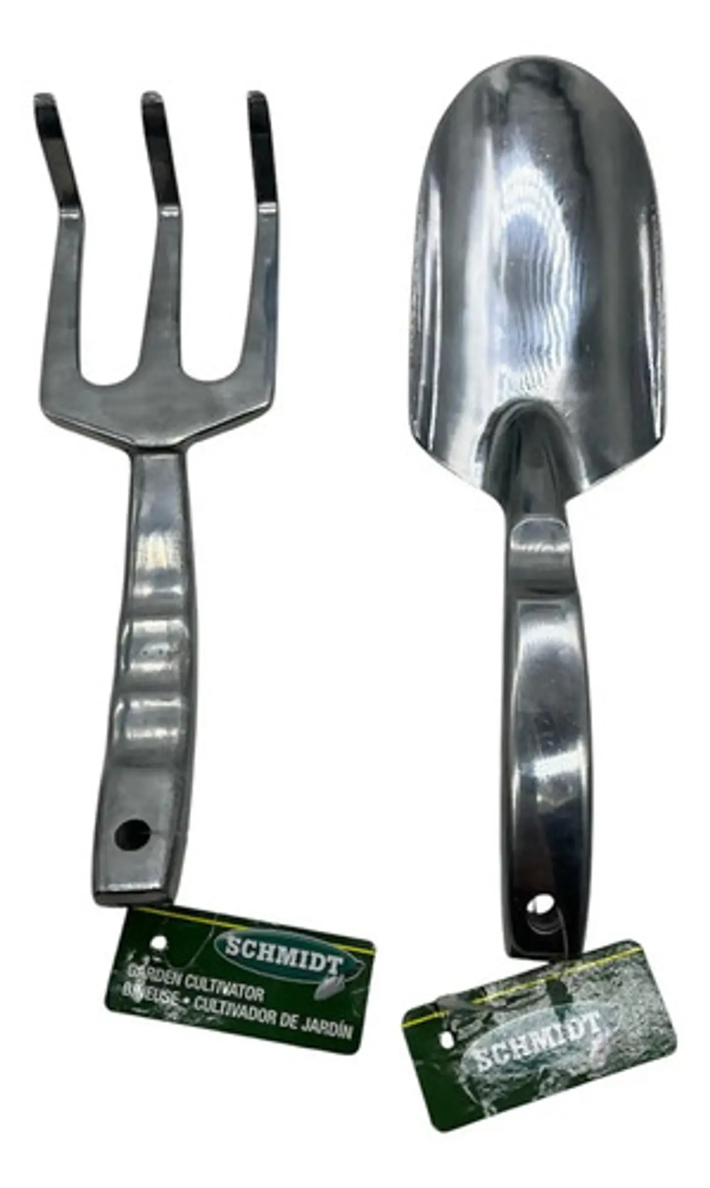 Pala Garra Jardinería Schmidt Mesa Metal Plateado 67cm Hoja Acero 3