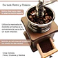 Molino De Café Manual Portátil De Madera Vintage Retro Color - Miniatura 5