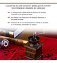 Molino De Café Manual Portátil De Madera Vintage Retro Color - Miniatura 7