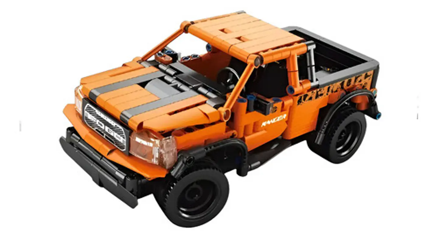 Camioneta Control Remoto Bloques Construcción Rompecabezas 1