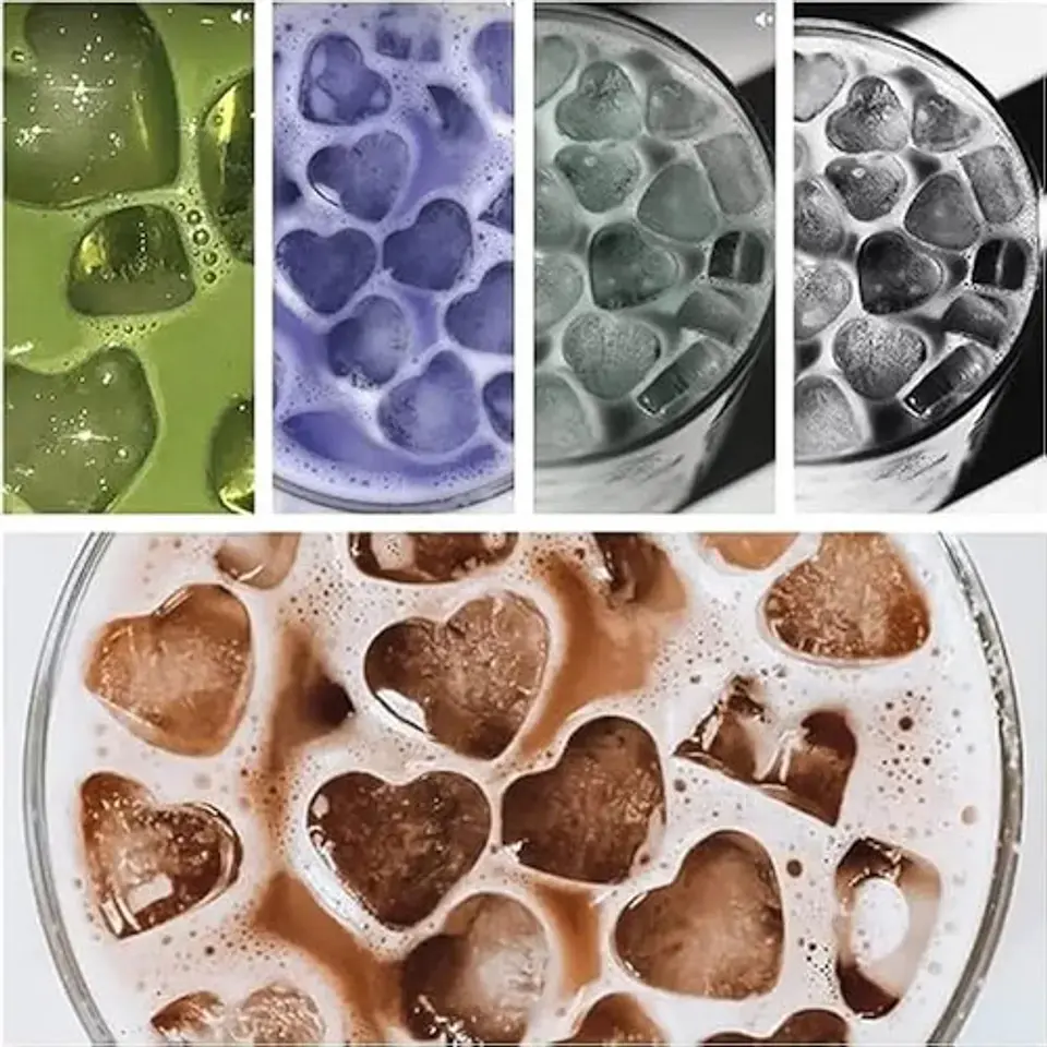 Moldes Chocolate Corazon Silicona Flexible Caramelos Dulces Marrón 6