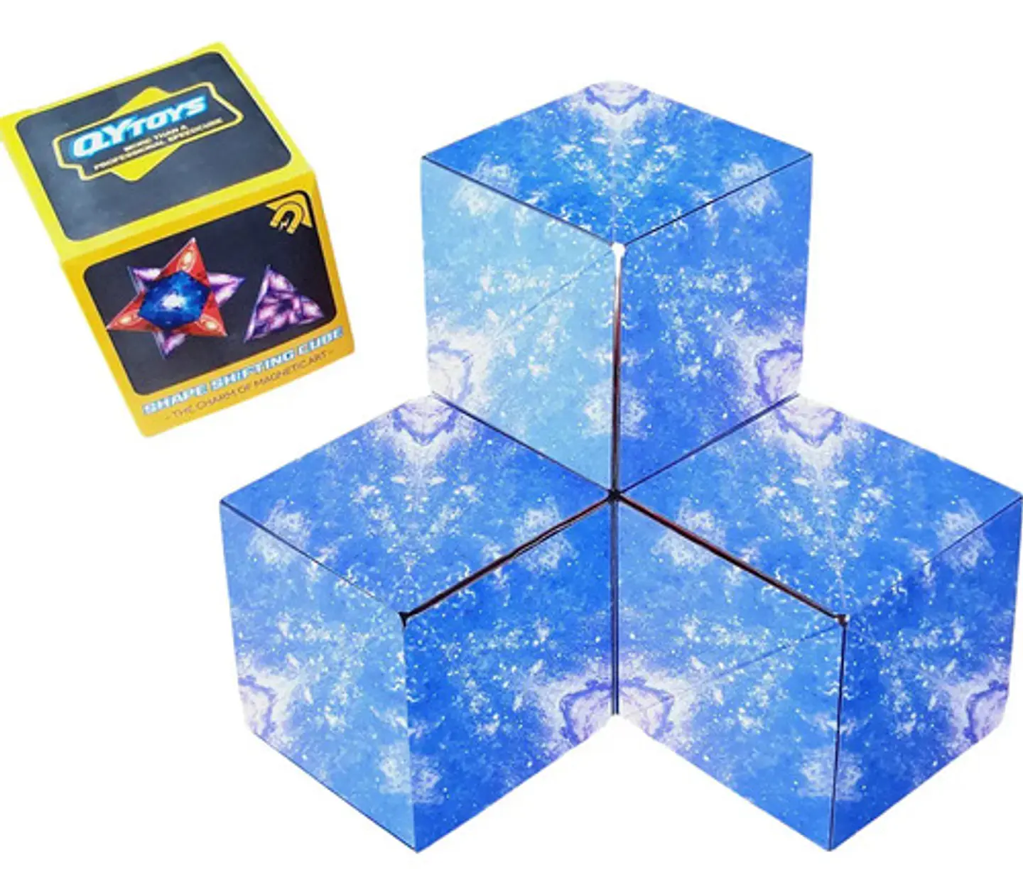 Shape Shifting Cube Qiyi Infinity Antiestrés Magnetico Cubo 2