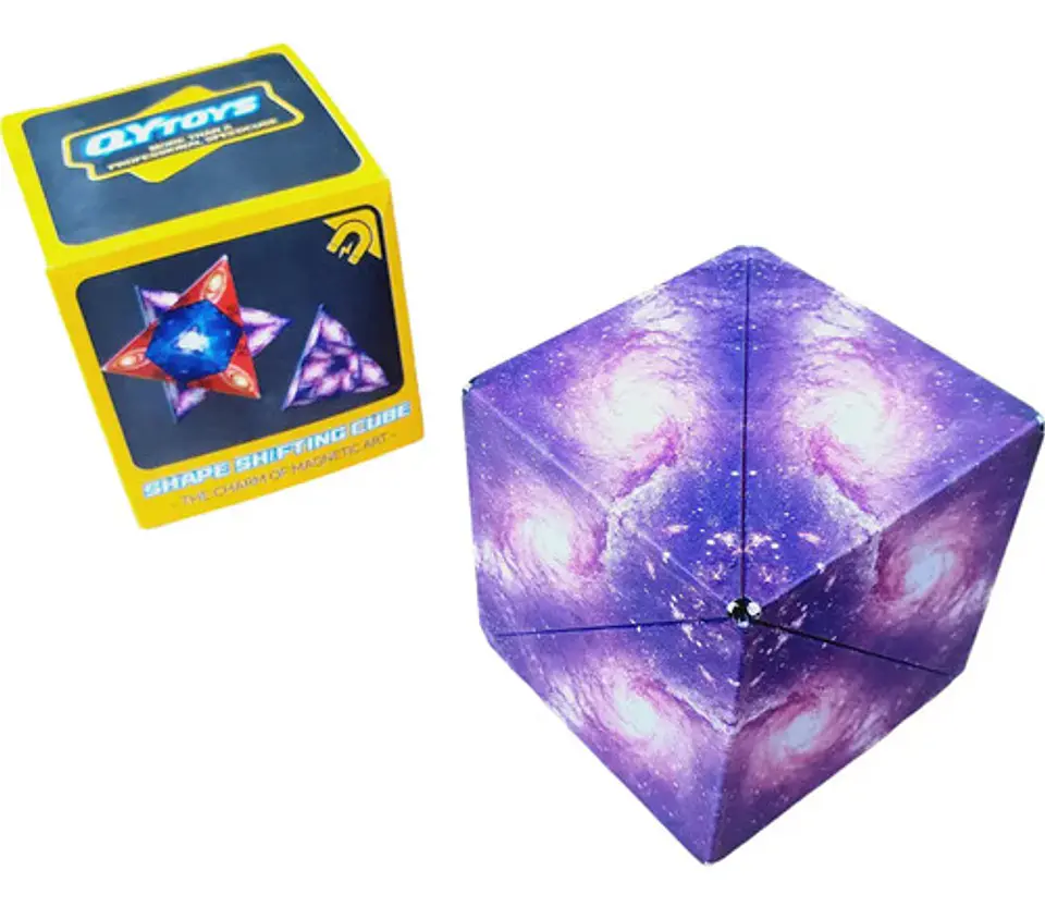 Shape Shifting Cube Qiyi Infinity Antiestrés Magnetico Cubo 4