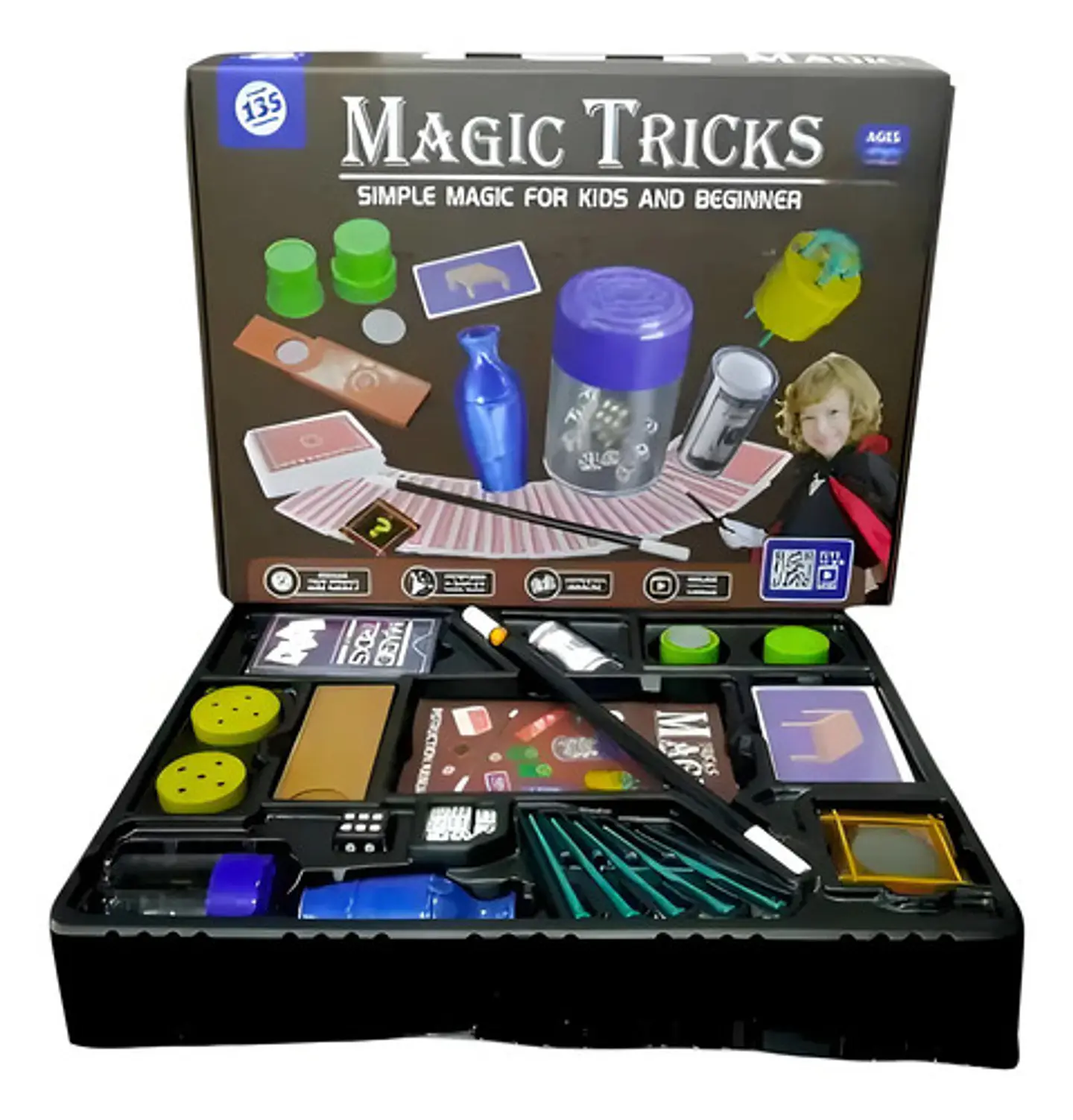 Juguete Set De Magia Para Niños Trucos 135 1