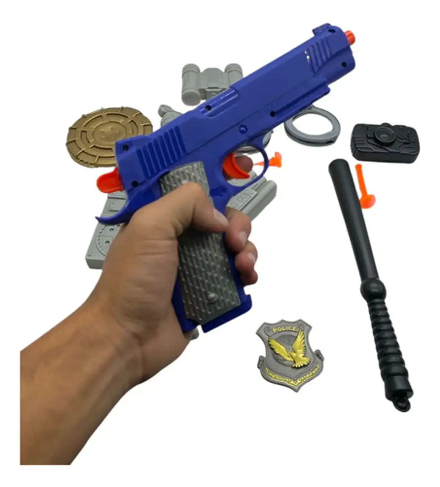De Policia Para Disfraz Ref 2024-166 Azul 3