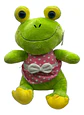 Peluche Rana Con Vestido Rosado - Miniatura 3