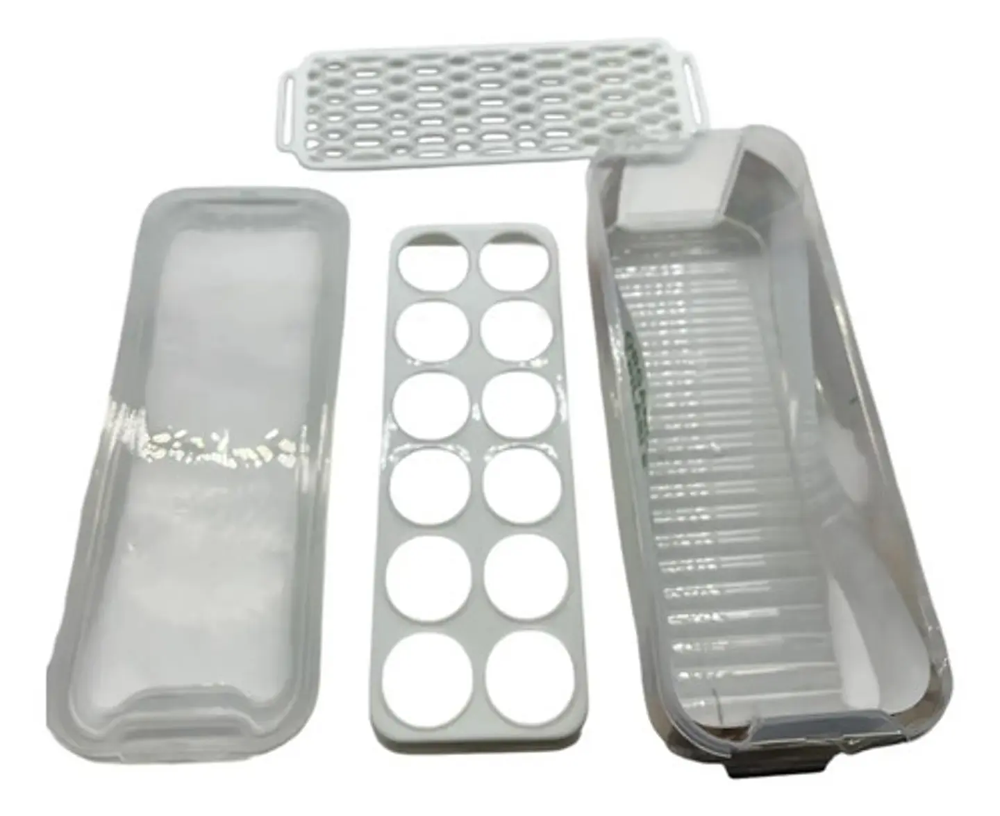 Organizador De Cocina Transparente De Plástico Para Frutas Y Verduras 3