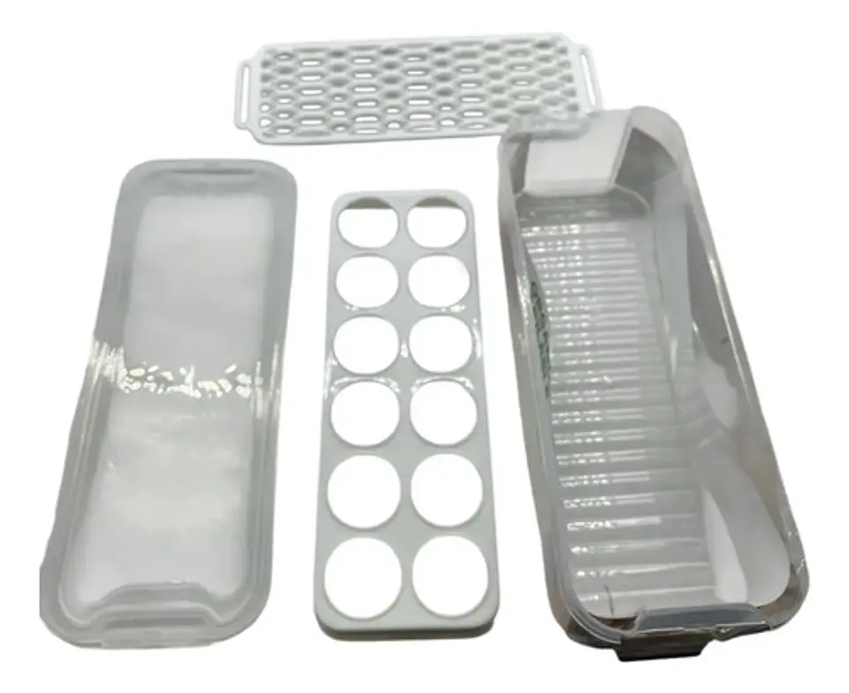 Organizador De Cocina Transparente De Plástico Para Frutas Y Verduras 3
