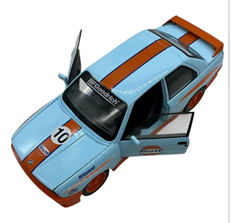 Carro Bmw Diseño Rally Escala 1/24 4
