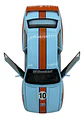 Carro Bmw Diseño Rally Escala 1/24 - Miniatura 6