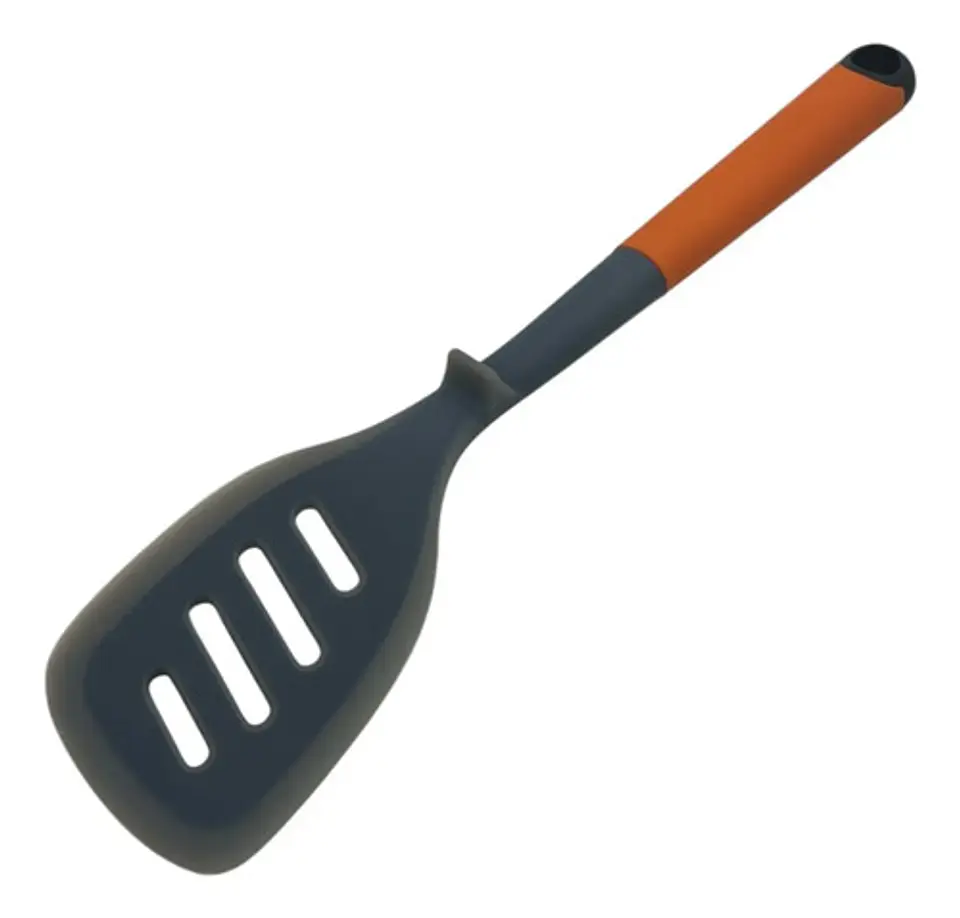 Espátula Ranurada Silicona 35cm Baker's Secret Naranja Apta Lavavajillas 2