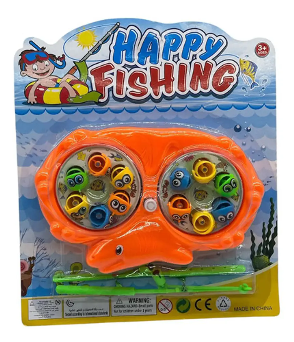 Juego De Mesa Pesca Magic X 12 Peces Con Cañitas De Pezcar 4