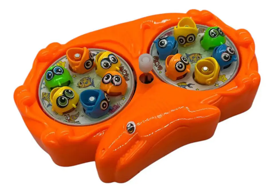 Juego De Mesa Pesca Magic X 12 Peces Con Cañitas De Pezcar 6