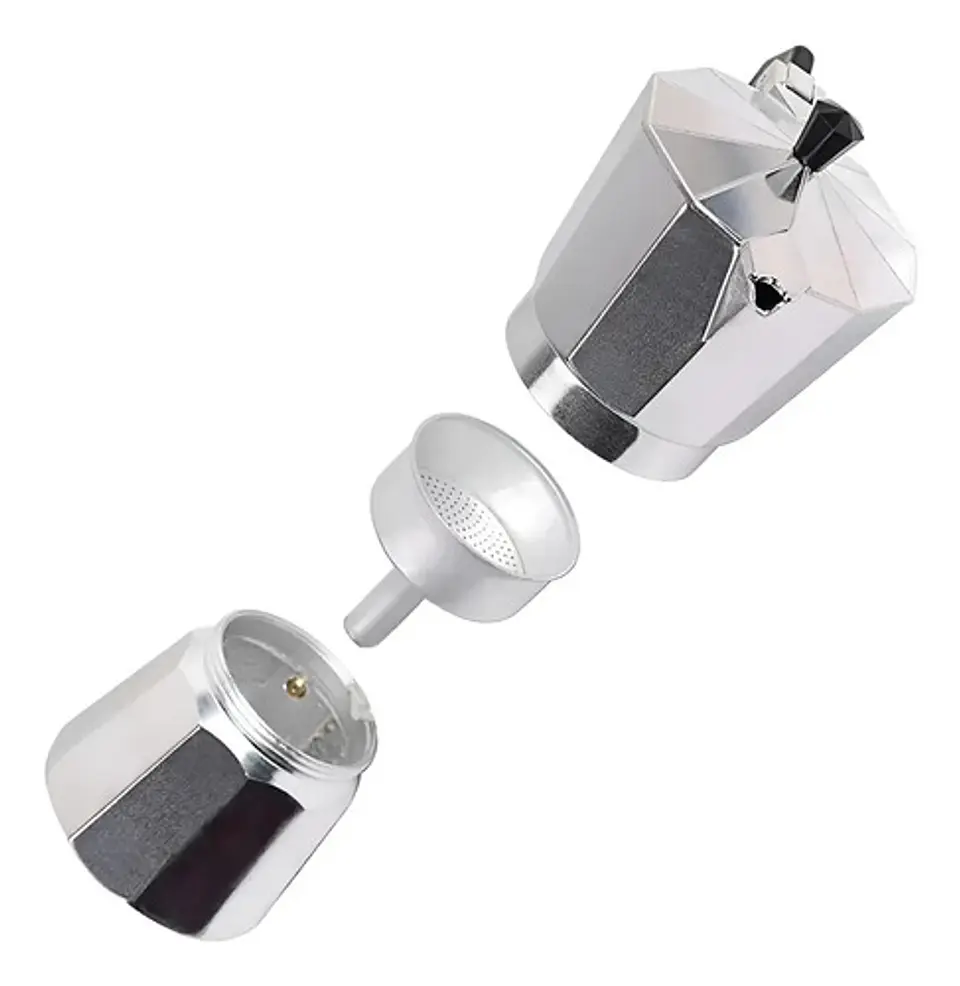Cafetera Coffee ++ Italiana Aluminio 650ml Espresso 3