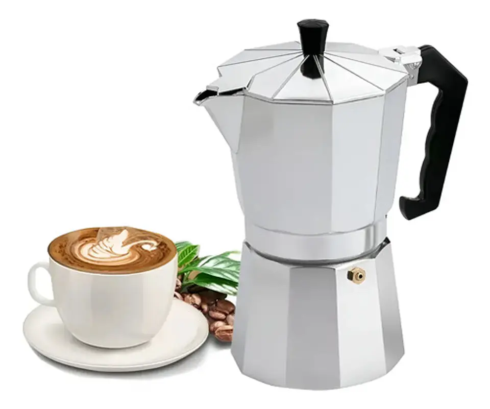 Cafetera Coffee ++ Italiana Aluminio 650ml Espresso 5