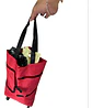 Bolsa De Mercado Carrito Compras Con Rueditas Colores Surti - Miniatura 3