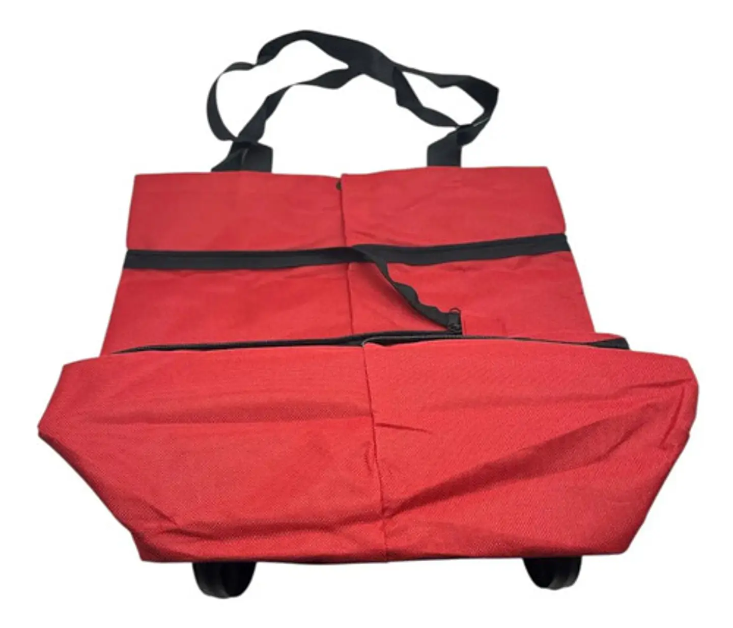 Bolsa De Mercado Carrito Compras Con Rueditas Colores Surti 4