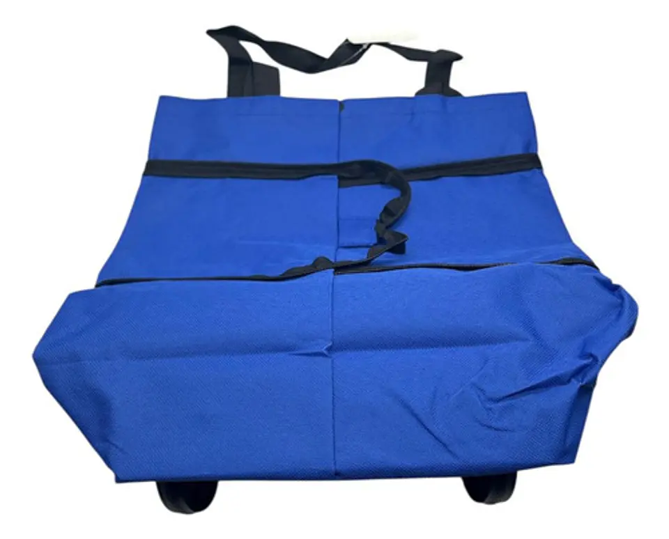 Bolsa De Mercado Carrito Compras Con Rueditas Colores Surti 10