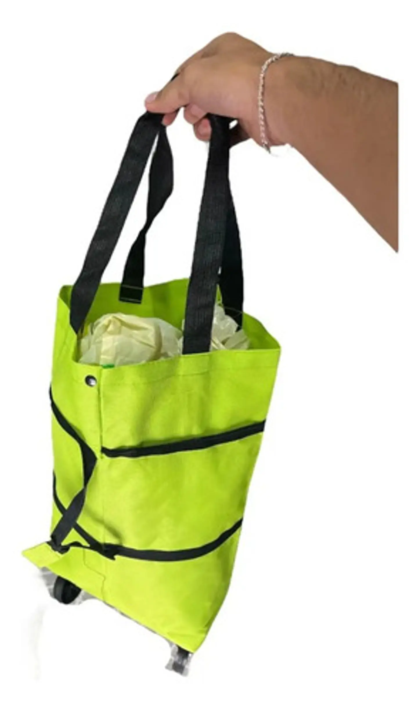 Bolsa De Mercado Carrito Compras Con Rueditas Colores Surti 12