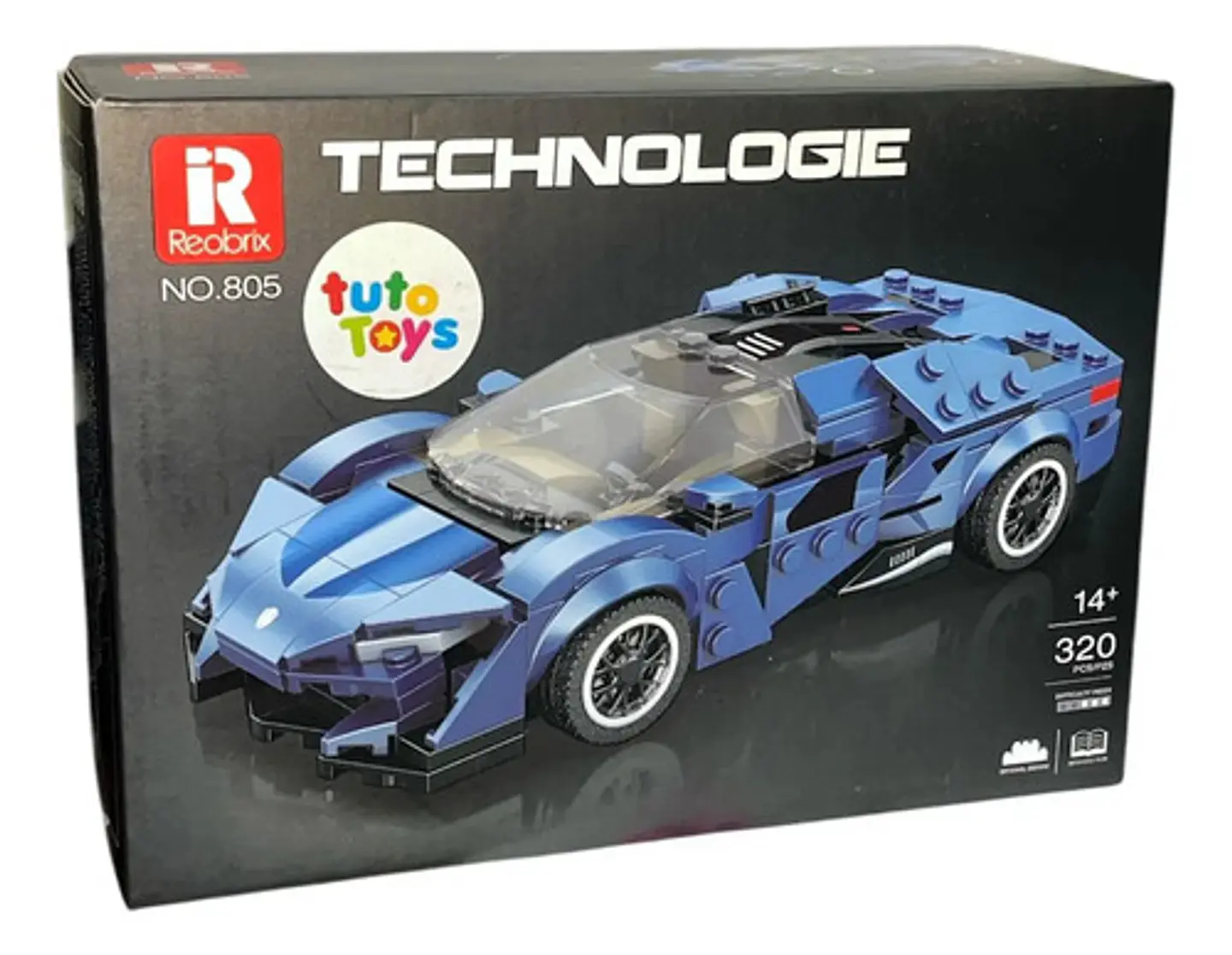 Carros Armar Tecnic Deportivo +300 Piezas Lamborghini Bugatt 2