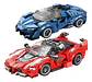 Carros Armar Tecnic Deportivo +300 Piezas Lamborghini Bugatt - Miniatura 4