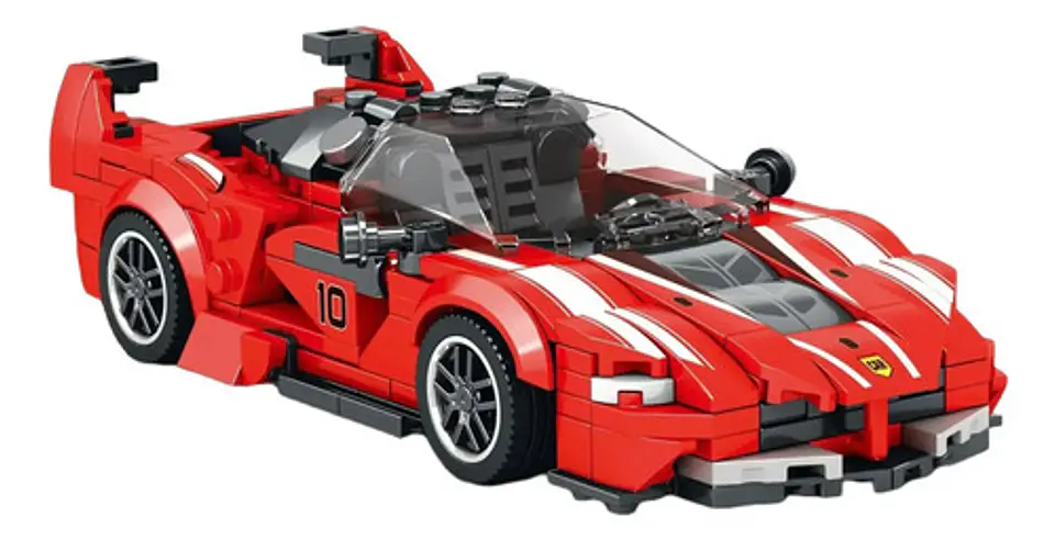 Carros Armar Tecnic Deportivo +300 Piezas Lamborghini Bugatt 7