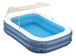 Piscina Alberca Inflable Rectangular Cubierta Bestway Toldo - Miniatura 1