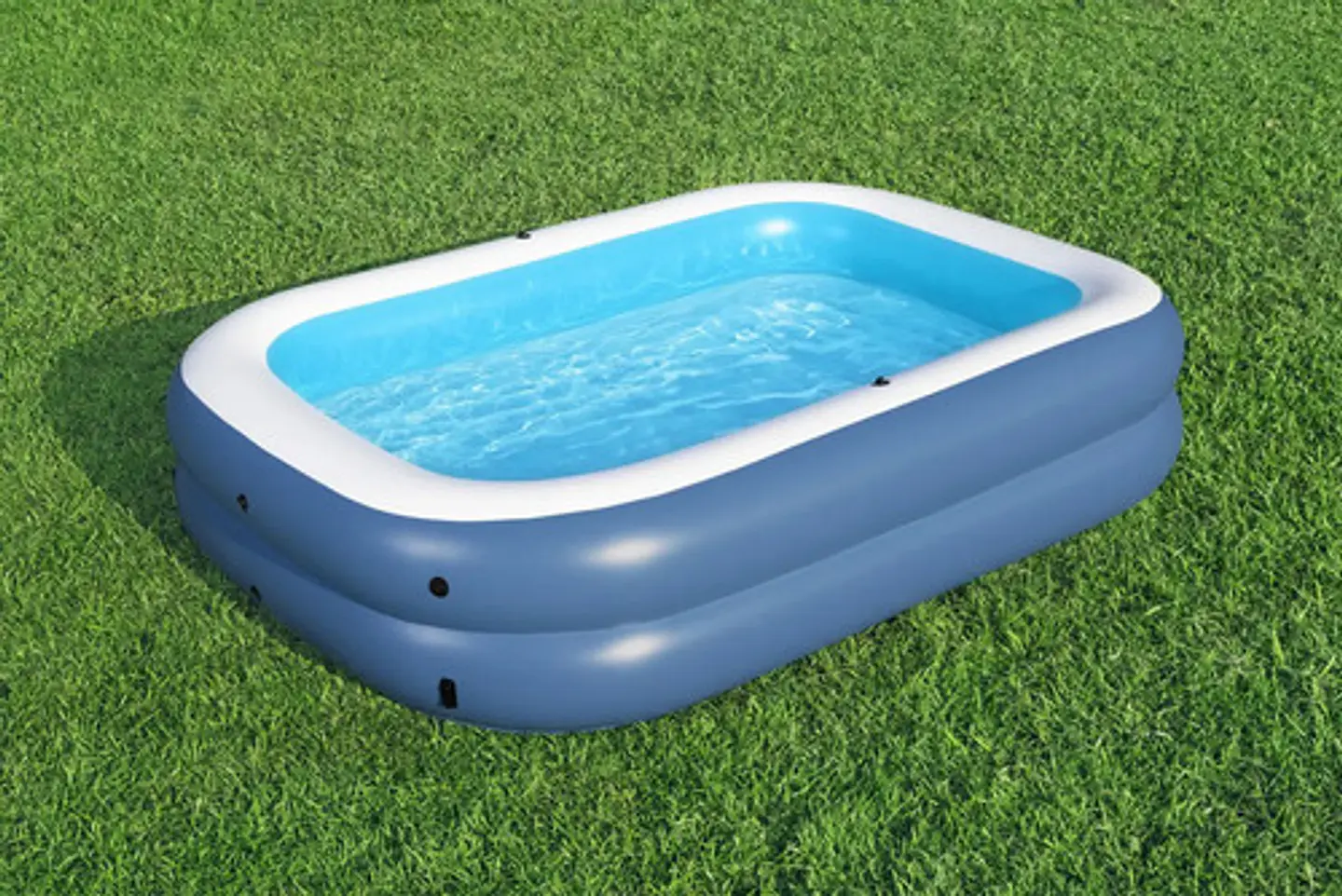 Piscina Alberca Inflable Rectangular Cubierta Bestway Toldo 2