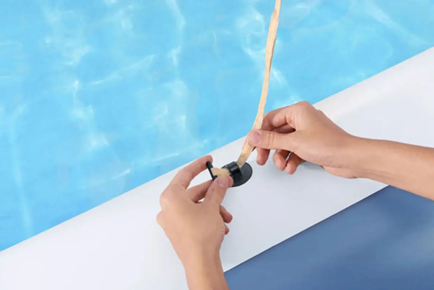 Piscina Alberca Inflable Rectangular Cubierta Bestway Toldo 5