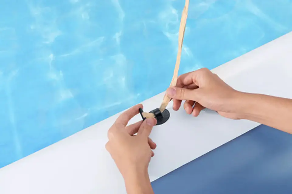 Piscina Alberca Inflable Rectangular Cubierta Bestway Toldo 5