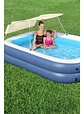 Piscina Alberca Inflable Rectangular Cubierta Bestway Toldo - Miniatura 7
