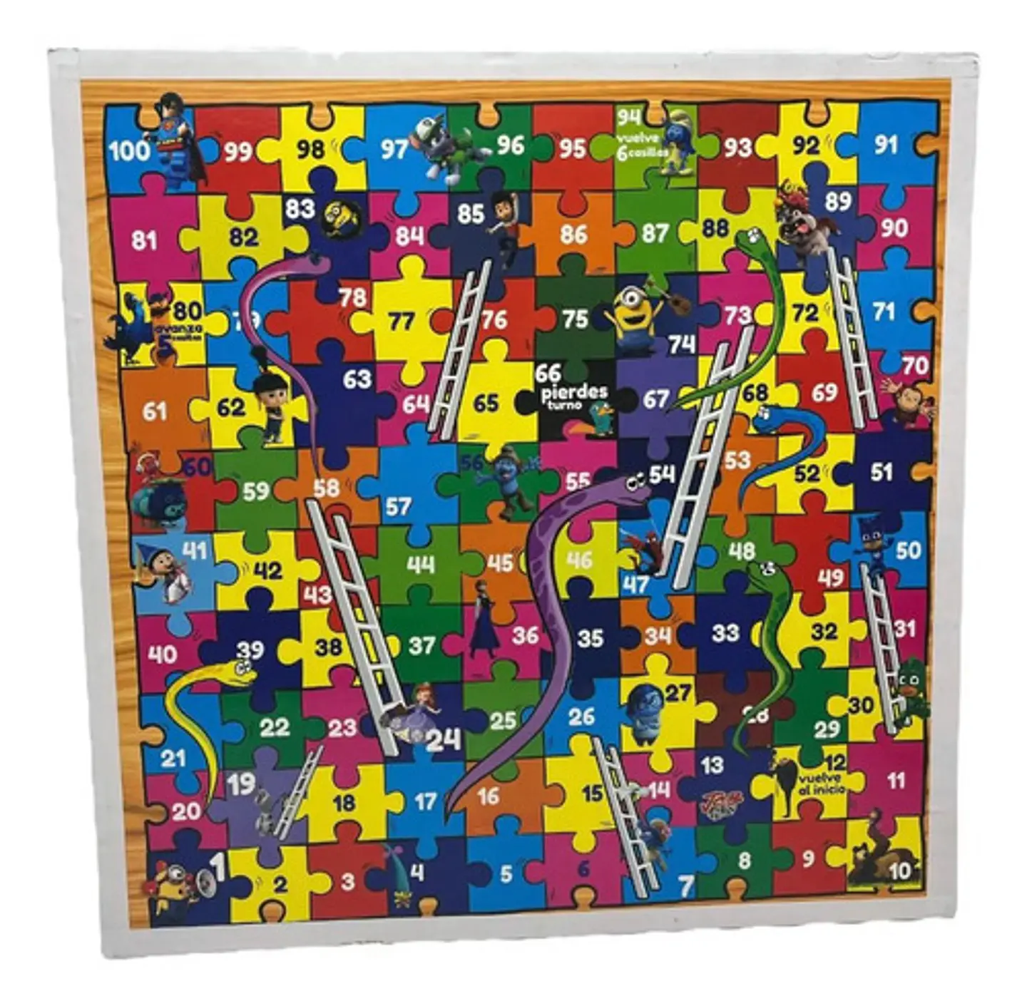 Parqués Escalera Clásico Español Imantado 4 Puestos Macrooutlet 3