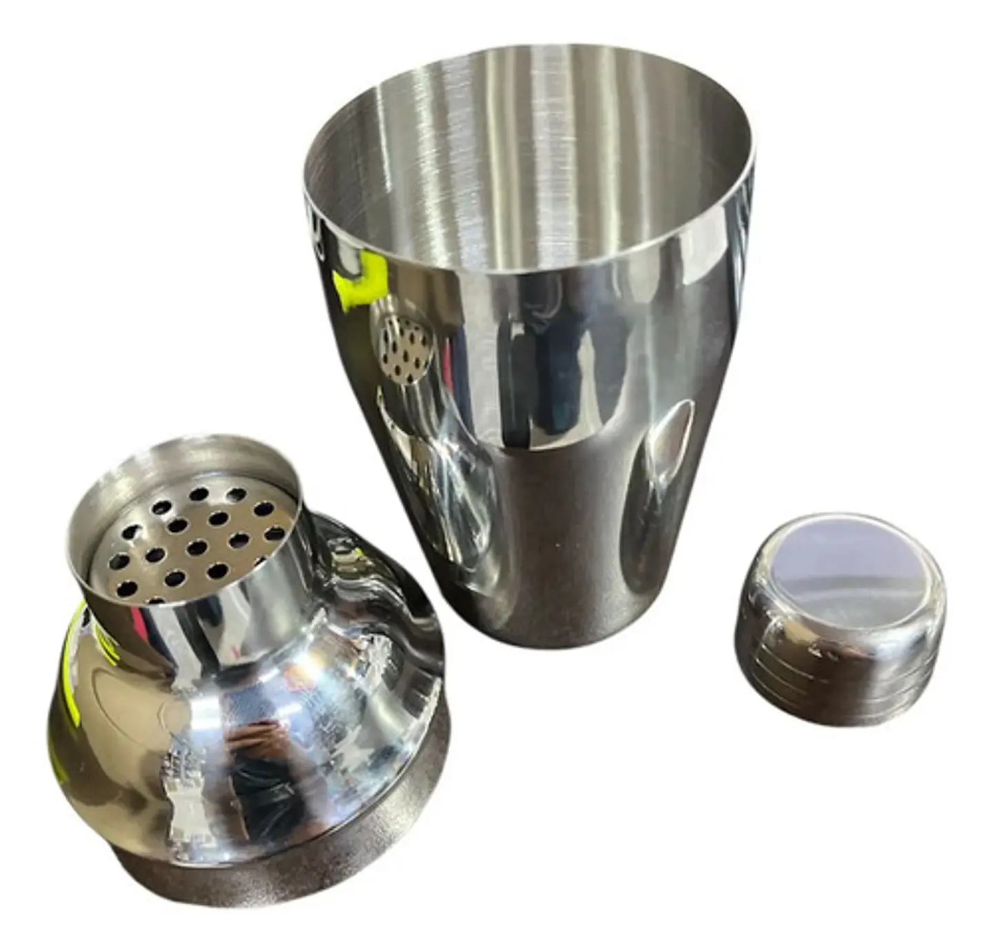 Mezclador Coctel Coctelera Filtro Acero Inoxidable 350 Ml Gris Claro 1