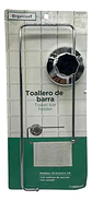 Barra Metalica Para Colgar Toallas Baño Puertas Paredes - Miniatura 5