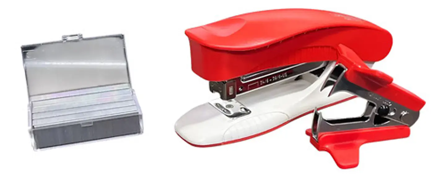Set Oficina Offi Esco X 3 Cosedora, Ganchos Y Sacaganchos. 10