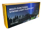 Linterna Led Recargable Lentes Intercambiables Zoom Colores - Miniatura 4