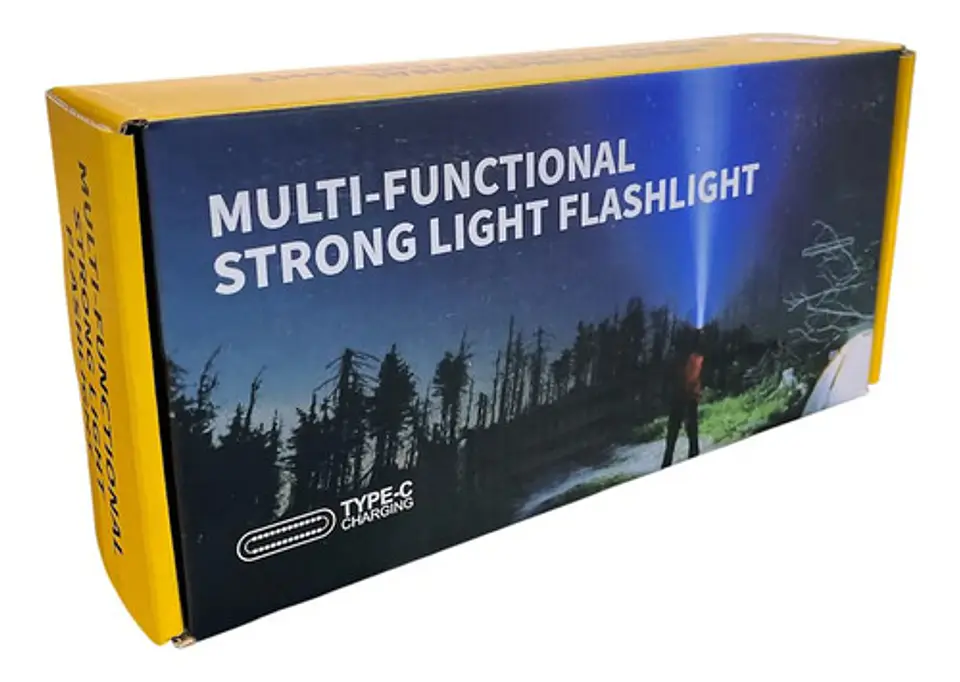 Linterna Led Recargable Lentes Intercambiables Zoom Colores 4
