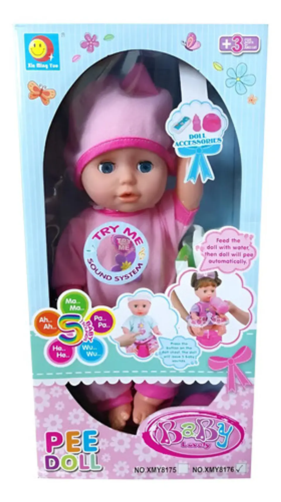 Bebé Que Hace Pipí Chichi 30cm Baby Lovely Ref. Xmy8176 5