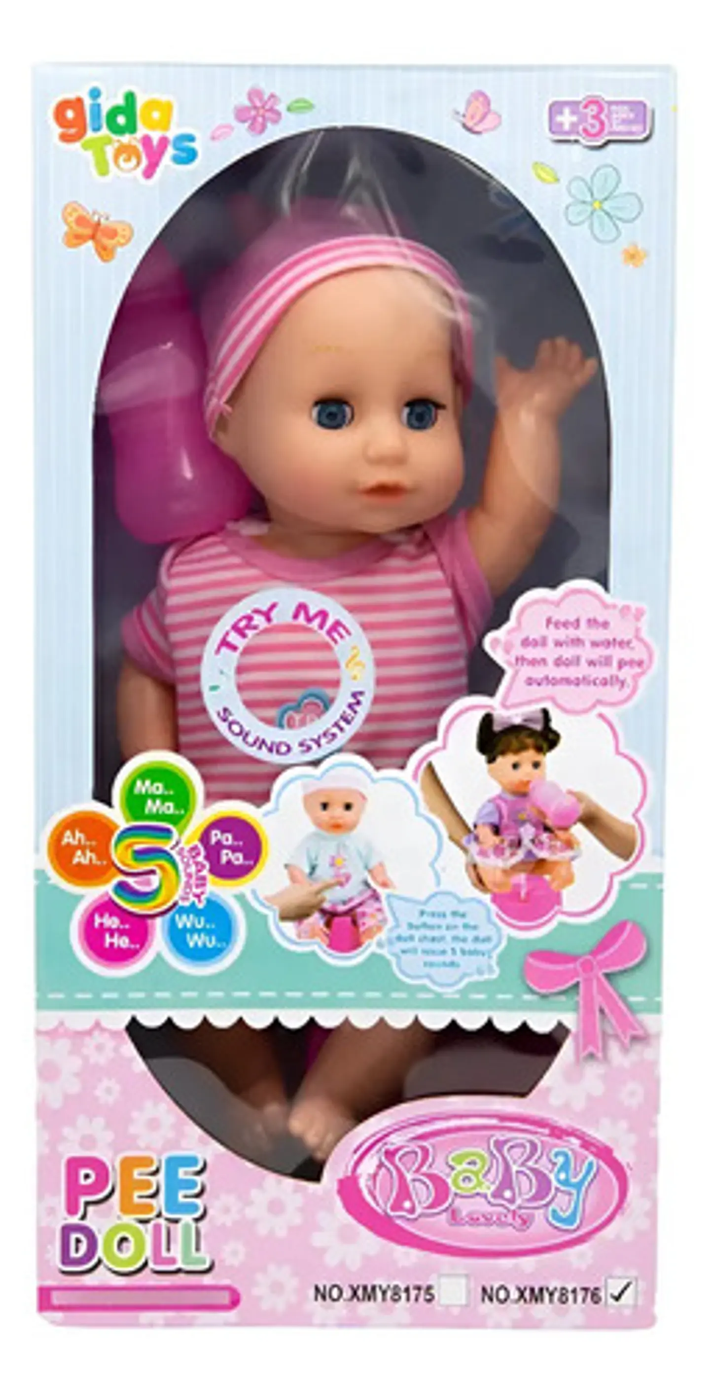 Bebé Que Hace Pipí Chichi 30cm Baby Lovely Ref. Xmy8176 6