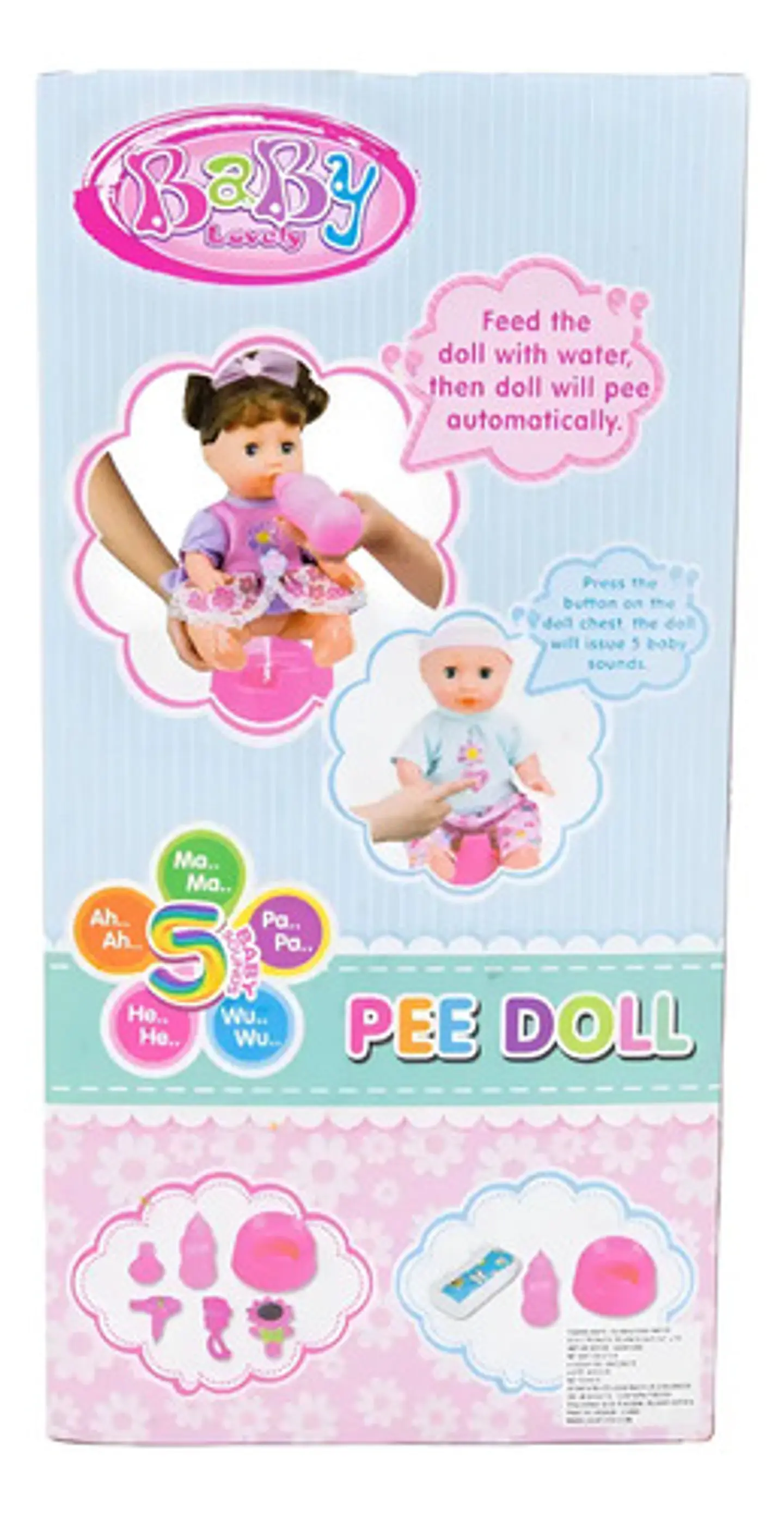 Bebé Que Hace Pipí Chichi 30cm Baby Lovely Ref. Xmy8176 8