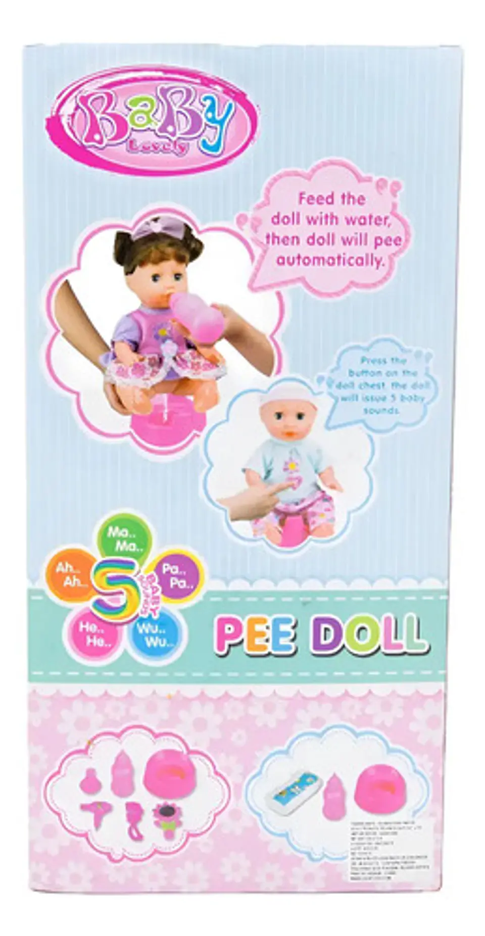 Bebé Que Hace Pipí Chichi 30cm Baby Lovely Ref. Xmy8176 8
